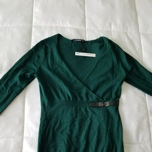 Brand New Emerald Green Long Sleeve Sexy Sweater